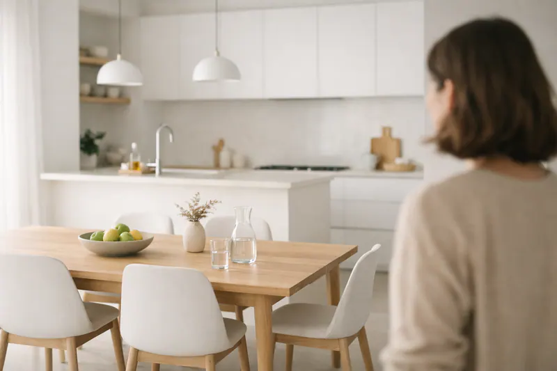Wohnung mit Küche
